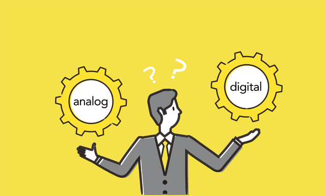 デジタルとアナログの比較